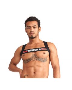 Mister B Urban Club X-Back Harness - Red