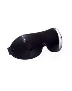 Contoured Leather Blindfold