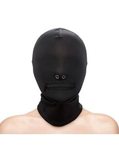 Zippered Mouth Hood - Fetish & Fantasy