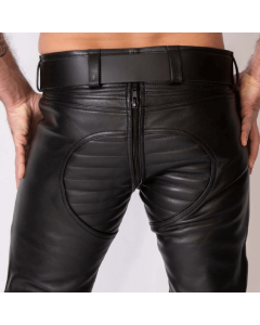 Mister B Leather Thrusting Jeans