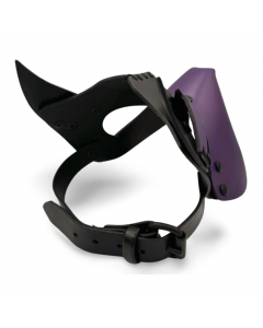 Eagle Leather Pup Mask - Purple