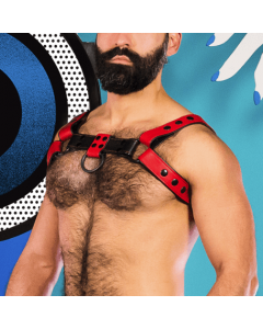 Snap Bulldog Harness - Red